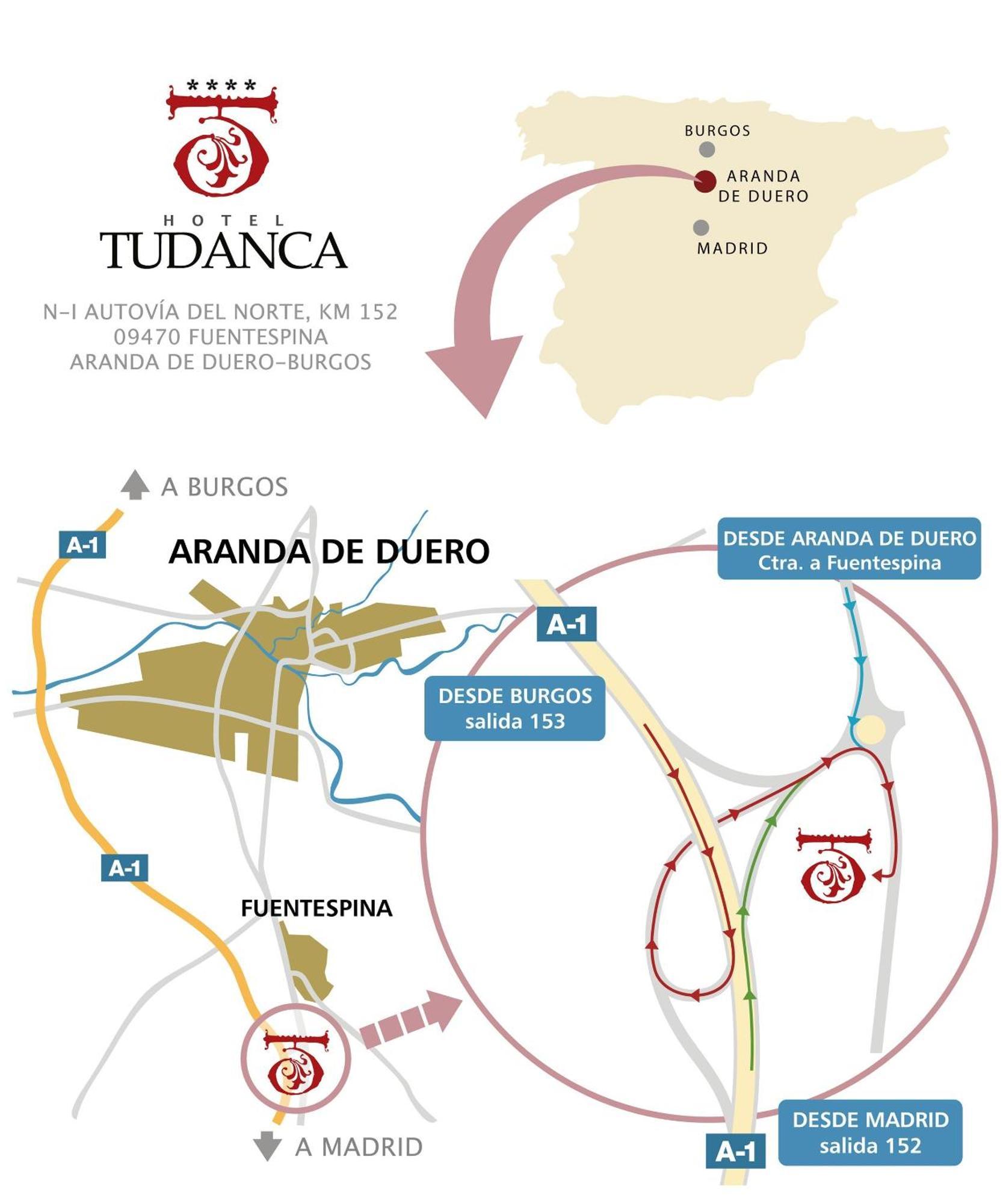 Hotel Tudanca-Aranda II Fuentespina Ngoại thất bức ảnh